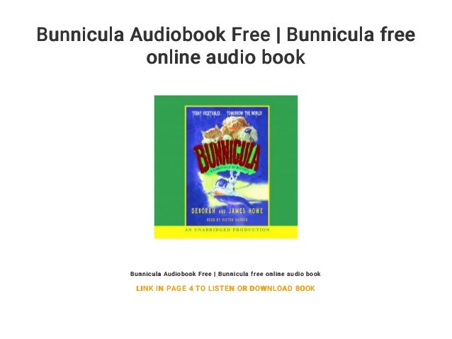 bunnicula audiobook bunnicula audiobook